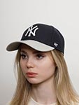 Бейсболка 47 BRAND арт. B-MVPTT17WBV-NSG New York Yankees MLB (темно-синий / серый)